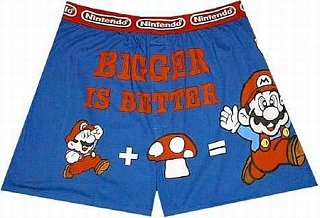 Totally Geeky or Geek Chic? Nintendo Boxers